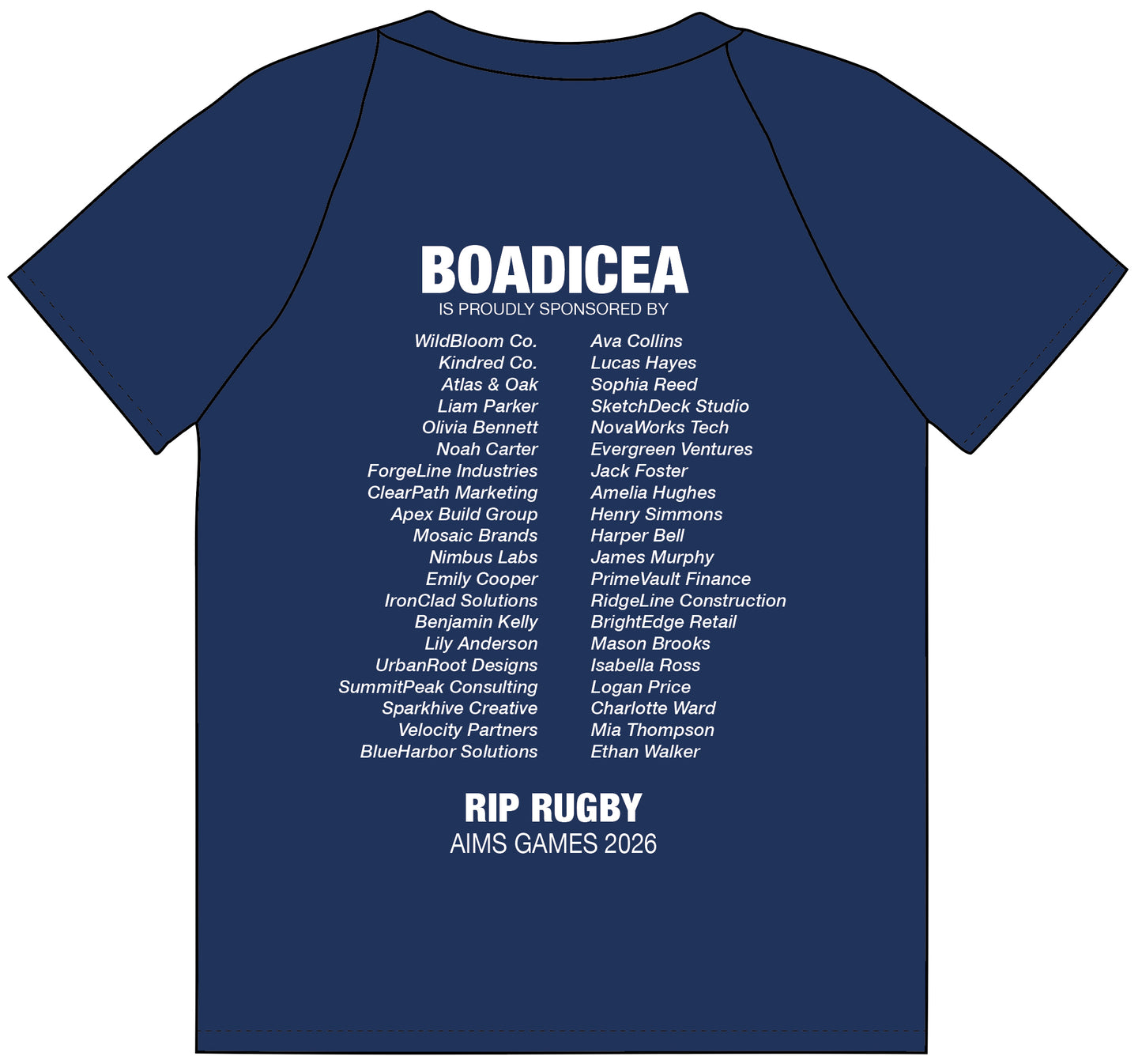 Boadicea Todd - BIS Rip Rugby AIMS Games 2026