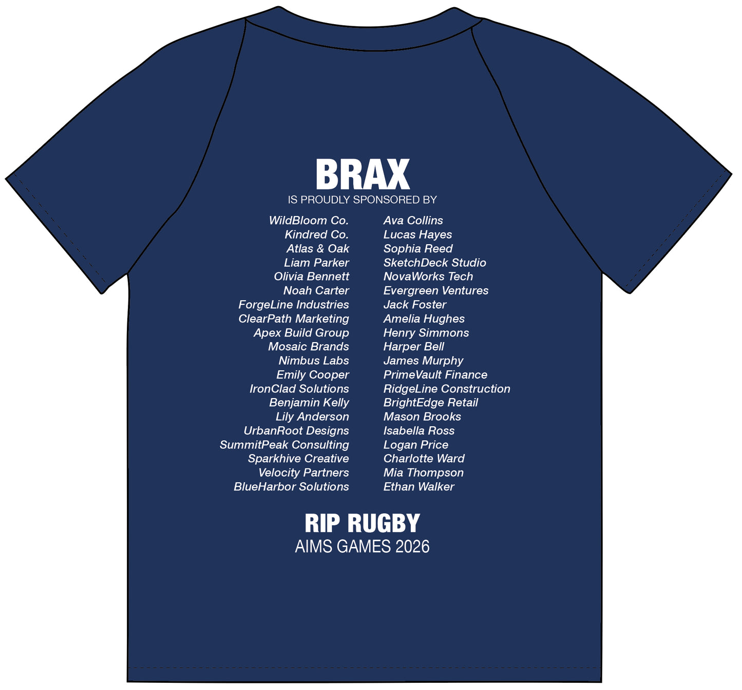 Brax Doddrell - BIS Rip Rugby AIMS Games 2026