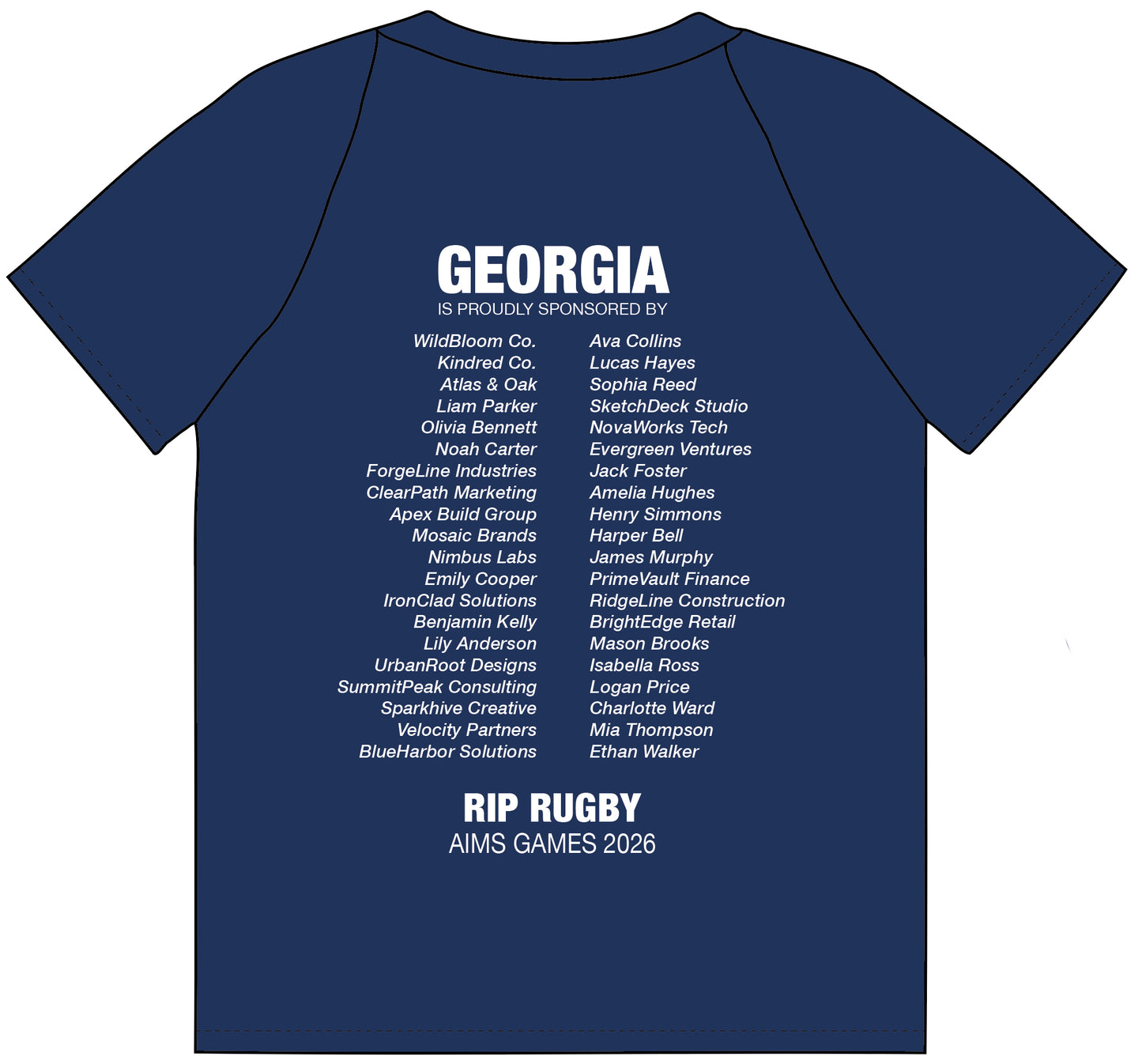 Georgia Roberts - BIS Rip Rugby AIMS Games 2026